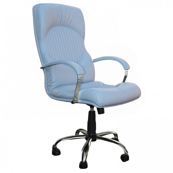 Кресло руководителя "Гермес" хром - Вид 1