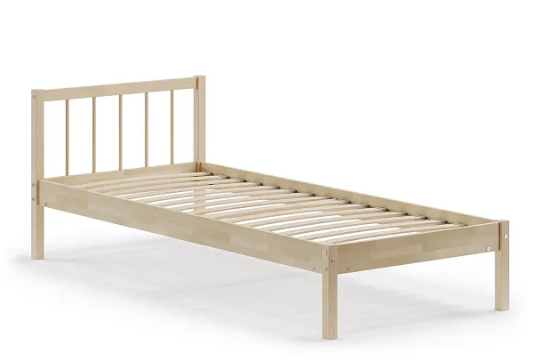 Кровать деревянная Мечта 4 1200х2000, береза, цвет натуральный - Вид 3