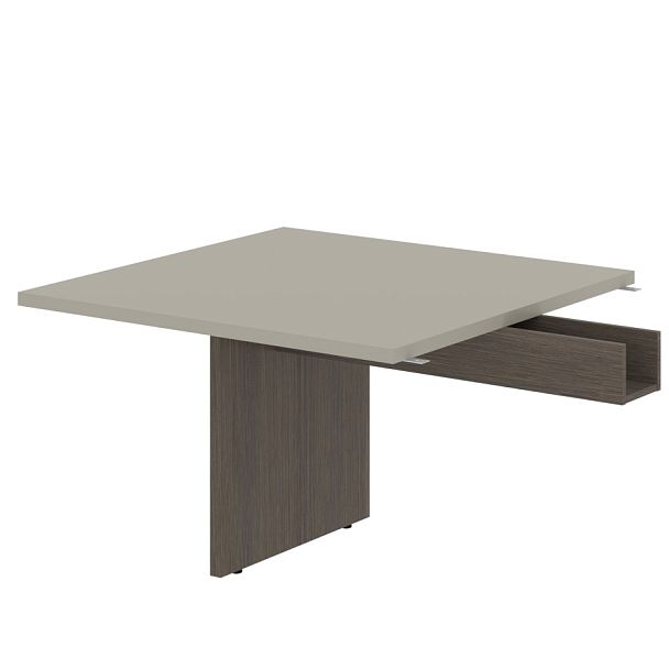 Стол приставной VFCT 1212.1 Аметист/Дуб Сильвер 1200х1200х750 VELION - Вид 1