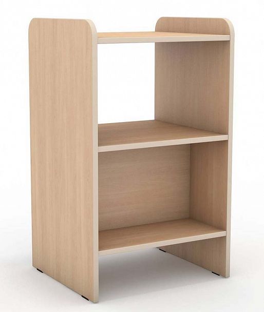 Стеллаж 2-х сторонний игровой, клен - Вид 1