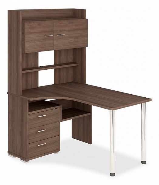 Стол компьютерный Домино СР-133 Шамони левый - Вид 1