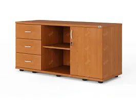 ЛАЙТ / LIGHT RLG023-120x45 Тумба 4 ящика 120x45x60 Вишня - Фото предпросмотра