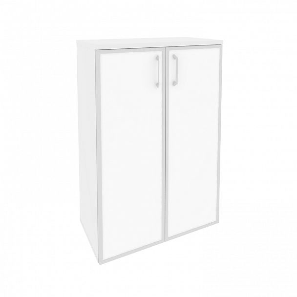 Шкаф "Onix" O.ST-2.4R white/black белый - Вид 2