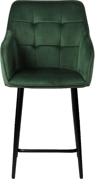 Комплект полубарных поворотных кресел Мони К, Confetti deep forest/черный, 3 шт. - Вид 3