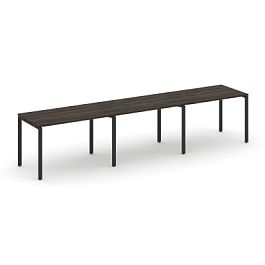 Concept Рабочая станция 3 места CN.ORS-006 Дуб Мали/Металл Черный 3540*720*750 - Фото предпросмотра