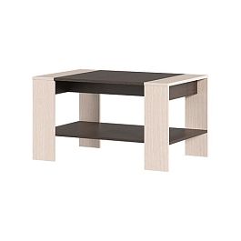 Стол журнальный РИО 2 (ножки светлые, столешница темная) венге/белфорт - Фото предпросмотра