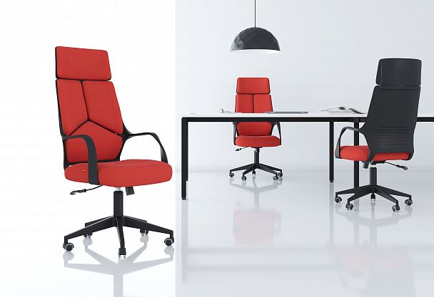 Кресло CHAIRMAN 525, ткань, оранжевый - Вид 6