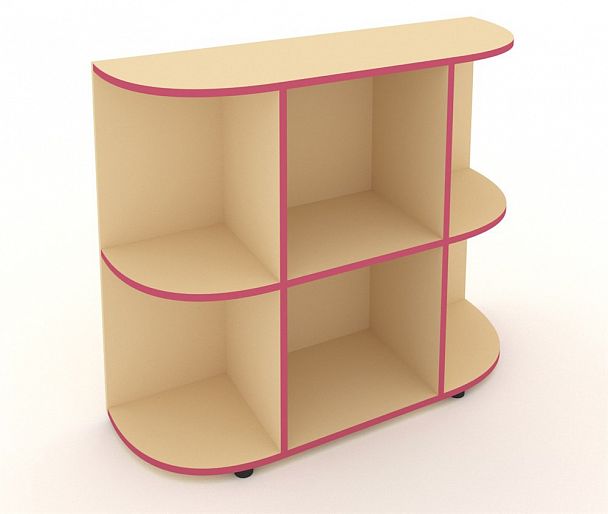 Полка напольная RX 17-5 Р розовый - Вид 1