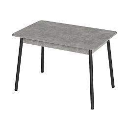 Стол Лион 1 ЛДСП (Подстолье косое черное) НЕ ВЫБИРАТЬ Ателье светлый - Фото предпросмотра