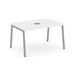 Стайл Проджект Стол переговорный SN-4A.SPRG-002 Белый/Металл Серый 1180*980*750 - Фото предпросмотра