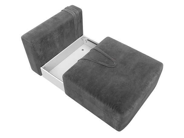 Модуль диван Лига-060 НПБ Велюр серый - Вид 7