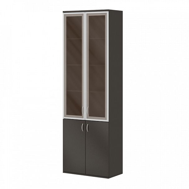 Шкаф комбинированный "Система-M"  ПК-ССМ-ШК217Х71АС2Д2/35-В1-179 дуб ферраре - Вид 1