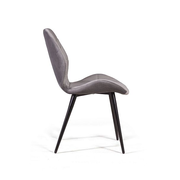 Стул Crystal, бархат светло-серый 26 - Вид 7