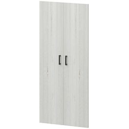 Двери из ЛДСП к широким стеллажам НТ-602.2.Ф.Ч Сосна винтер 780x16x1948 Аргентум - Фото предпросмотра