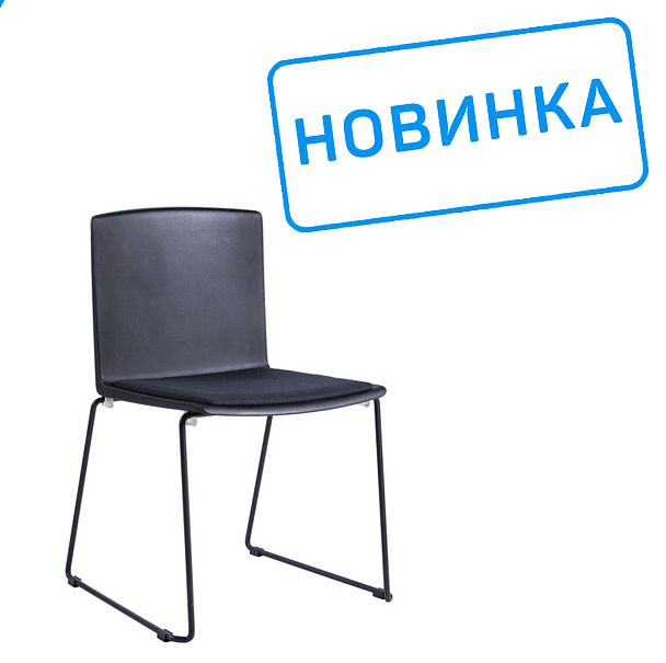 Кресло Simple X-19 Чёрный каркас/Чёрная ткань ( LFYH-1) - Вид 2