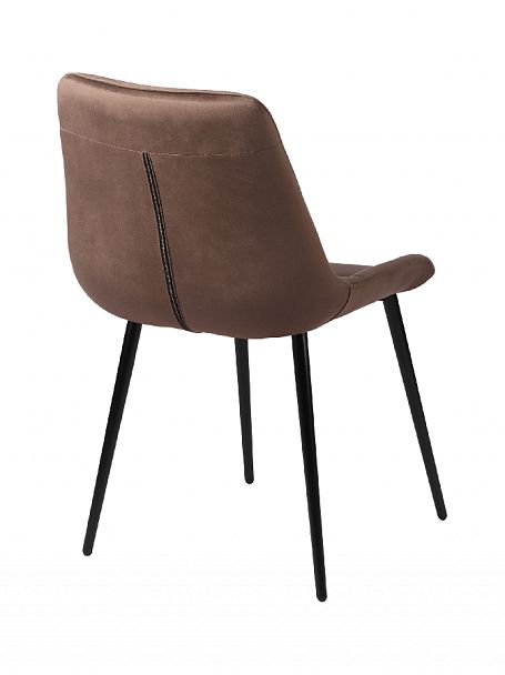 Комплект стульев Эйден, Confetti coffee/черный, 2 шт. - Вид 4