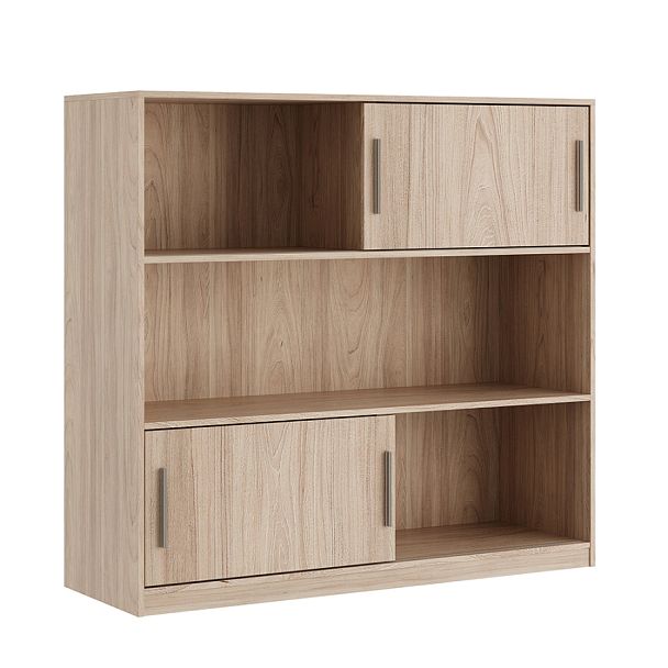 Стеллаж средний, древесный Asti 135x45x125 вяз - Вид 1