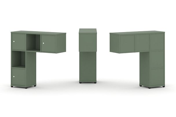 Concept Надставка низкая CN.ONN-002 Кобо/Металл Черный 1099*365*1130 - Вид 1