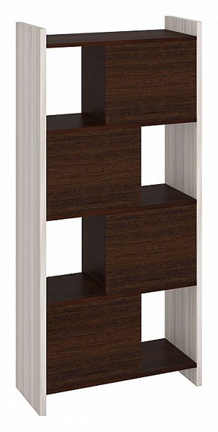 Стеллаж комбинированный Домино Лайт СТЛ-3В Венге/Карамель - Вид 1