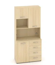 FIT Вариант № 4 MN-004 1200*600/420*2175/2178 Акация Лорка Кухни  без цвета - Фото предпросмотра