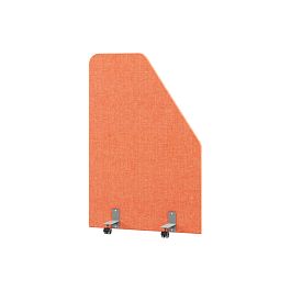 Перегородка акустическая со скосом Everprof EVO Acoustic на роликовых опорах 1000х28х1500 Ткань Romeo 08 - Фото предпросмотра