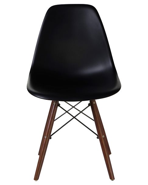 Стул обеденный LMZL-PP623 (ножки тёмный бук, цвет сиденья чёрный) - Вид 6