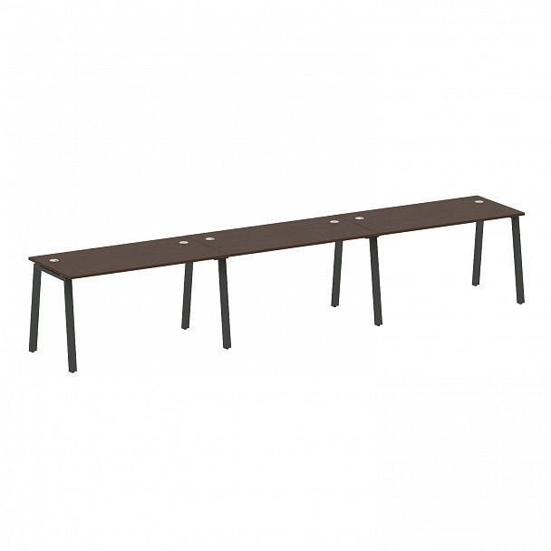 Рабочая станция "Metal System" БА.СМ-3.3 венге/антрацит - Вид 1