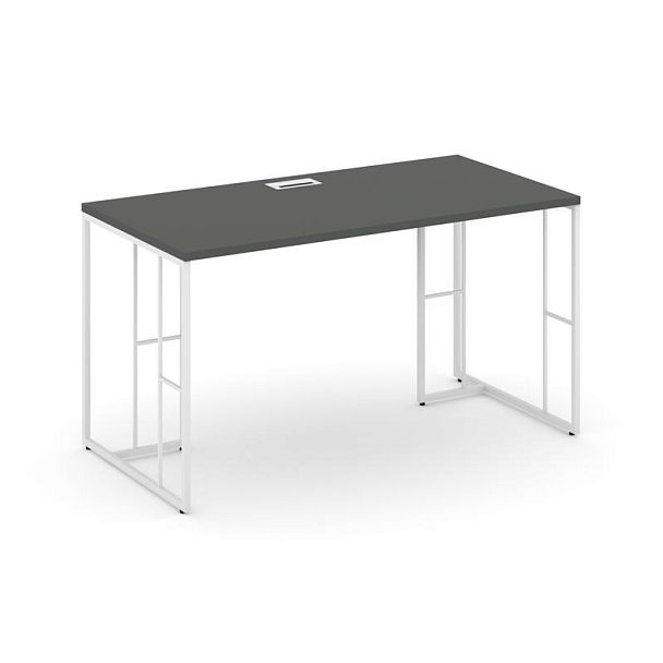 Rift Стол письменный RF.SP-002 Антрацит/Металл Белый 1180*600*750 - Вид 1
