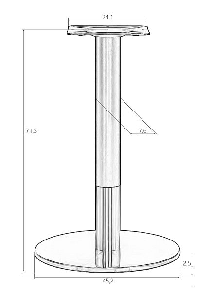 Подстолье обеденное DOBRIN LUCIANO - Вид 4