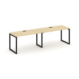 Стайл Проджект Рабочая станция 1 сторон. SN-4O.ORS-001 Акация Лорка/Металл Черный 1960*600*750 - Фото предпросмотра