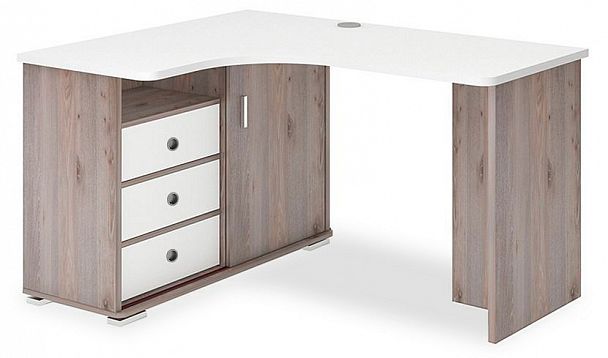 Стол письменный Домино СР-145С Белый/Нельсон левый - Вид 1