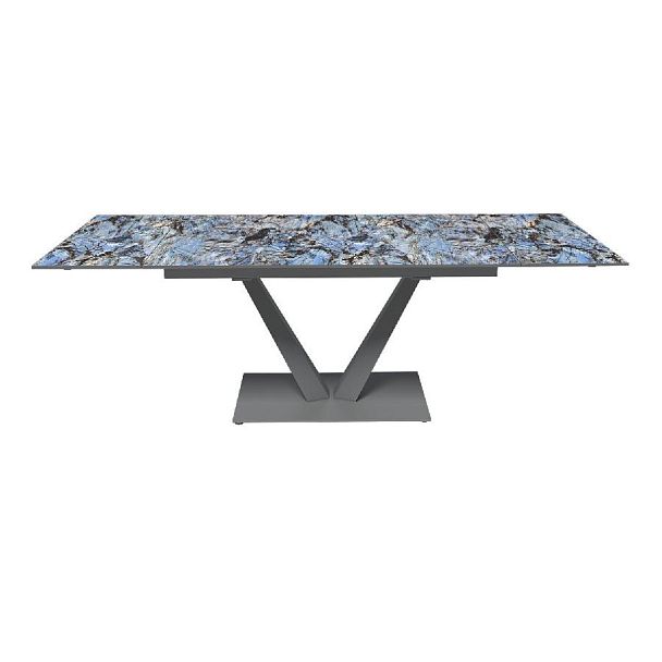 Стол раскладной Malibu (140+40+40), керамика глянцевая Lemurian Blue - Вид 5