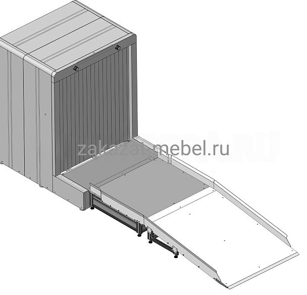 Пандусы с платформами для интроскопов - Вид 2