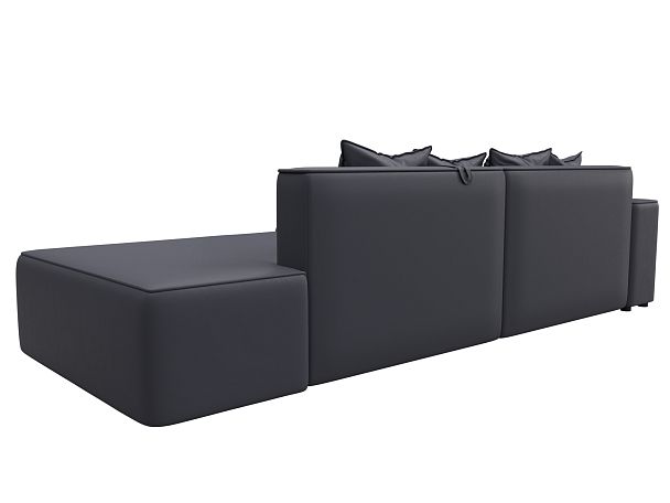 Диван угловой Лига-079 угол левый Экокожа серый - Вид 5