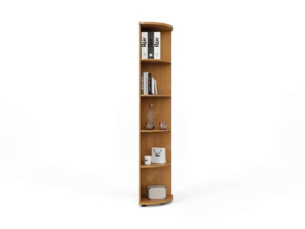 ЛАЙТ / LIGHT RLG030-35x35 Угловой стеллаж 35x35x183 Бук - Вид 3