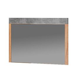 Зеркало Адель (790*540*32) дуб крафт золотой/ателье светлое - Фото предпросмотра