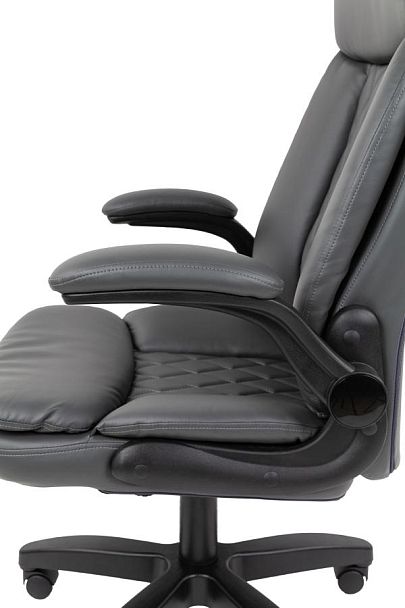 Офисное кресло Chairman 533 Россия экокожа серый - Вид 14