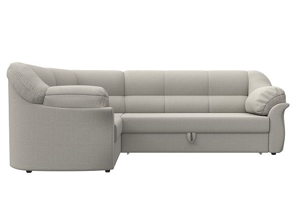 Диван угловой Карнелла левый угол Рогожка бежевый - Вид 2