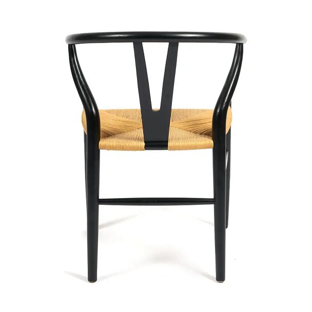Стул Wishbone/Вишбон (мод.CB2212) / 1 шт. в упаковке, дерево вяз, черный - Вид 3
