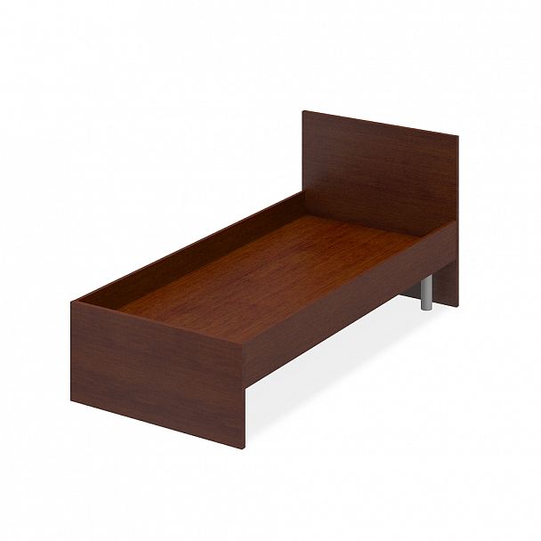 Кровать ПК-ДН-КВ94Х203И/БМ-В3-34 миланский орех темный - Вид 1