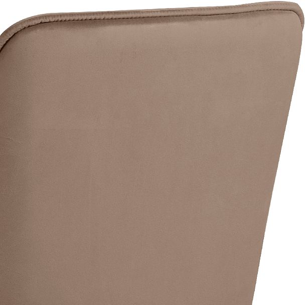 Полубарное поворотное кресло Мони К, Confetti latte/черный - Вид 11