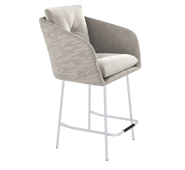 Стул полубарный Sheffilton SHT-ST43-2/S29-1 морозное утро/хром лак - Вид 2