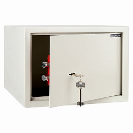Сейф мебельный DASWERK SC-250KL (250х350х250 мм), ключевой замок, бежевый, 291344 - Фото предпросмотра