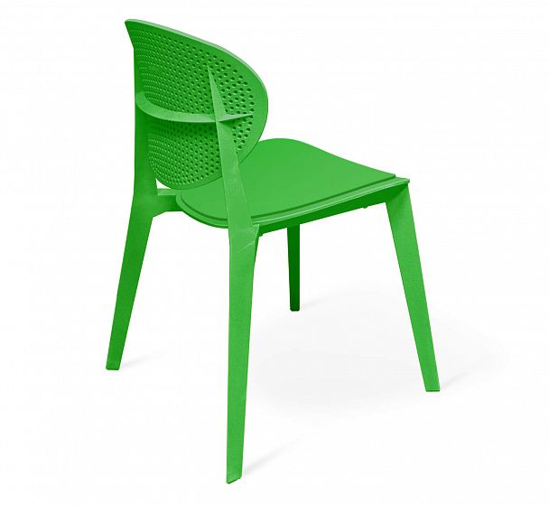 Стул Sheffilton SHT-S111-P зеленый/зеленый, стопируемый - Вид 4