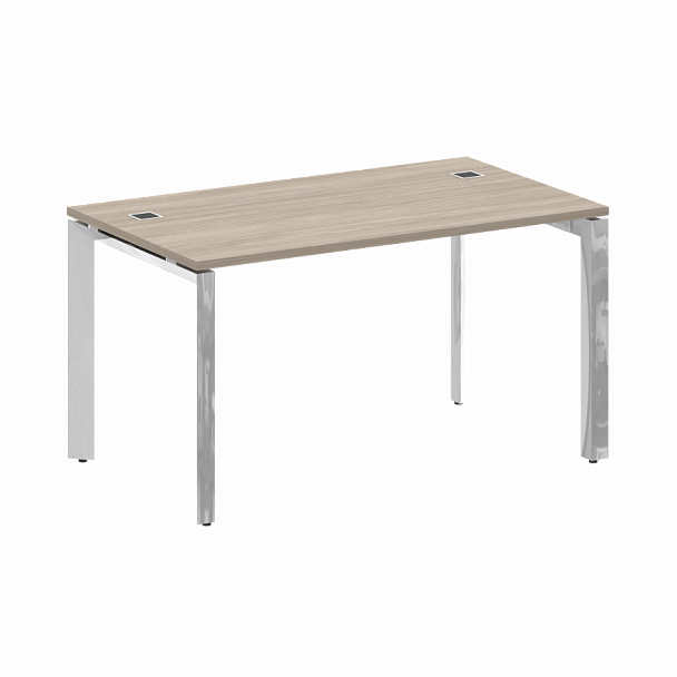 Стол рабочий руководителя на П-образном м/к "ONIX DIRECT LUX" M-O.MP-SRR-3.8 дуб аттик - Вид 1