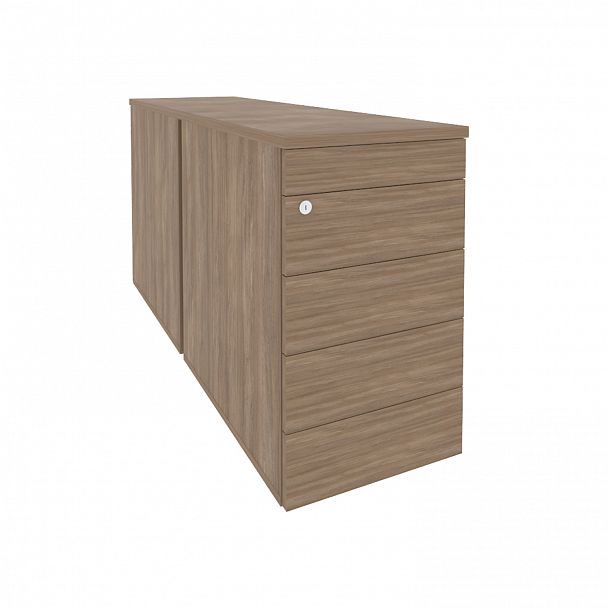 Тумба двойная "Onix" O.TPO-2.7 TIP дуб аризона - Вид 1