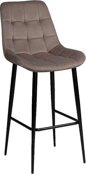 Барный поворотный стул Эйден, Confetti mocco/черный - Вид 4