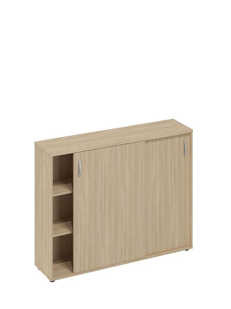 Шкаф-купе средний (для 2-х столов 70) A4 А4 304 БП дуб скандинавский - Вид 1