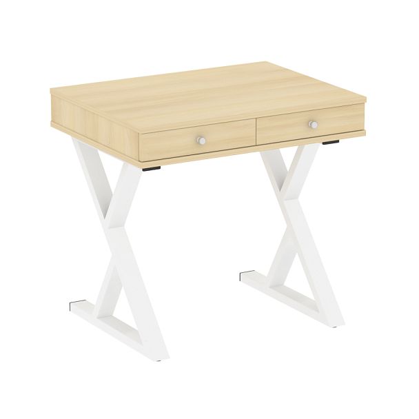 Home Office Стол письменный VR.SP-1-79.M Акация/Белый металл 794*600*750 - Вид 1
