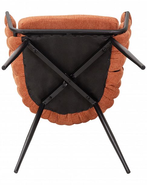 Стул обеденный DOBRIN MATILDA (оранжевая ткань (LAR 275-27)) - Вид 7